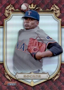 Bowmans Best Prospective Royalty Insert 2022 Texas Rangers Kumar Rocker #PR-15 - Imagen 1 de 2