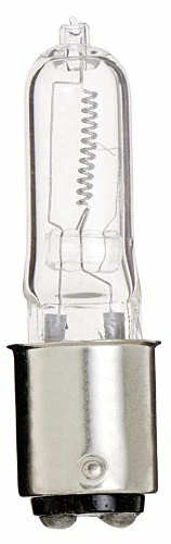 Satco S3432 1/Card 120V 75-Watt T4 DC Bayonet Base Light Bulb, Clear - Image 1 of 1