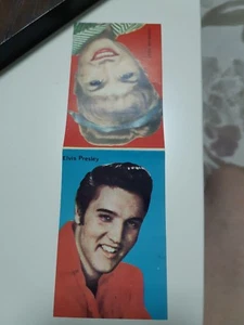 ELVIS PRESLEY & Debie Reynolds SELTEN VINTAGE I TRADING KARTENFOTO - Bild 1 von 4
