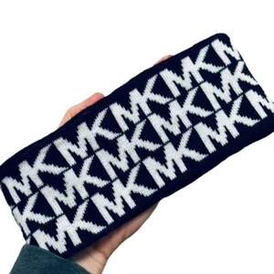 New Michael Kors knit headband, black & white, winter, fall, one size - Picture 1 of 7