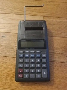 Casio Taschenrechner HR-8L batteriebetrieben tragbarer Drucker *Beschreibung lesen* - Bild 1 von 3