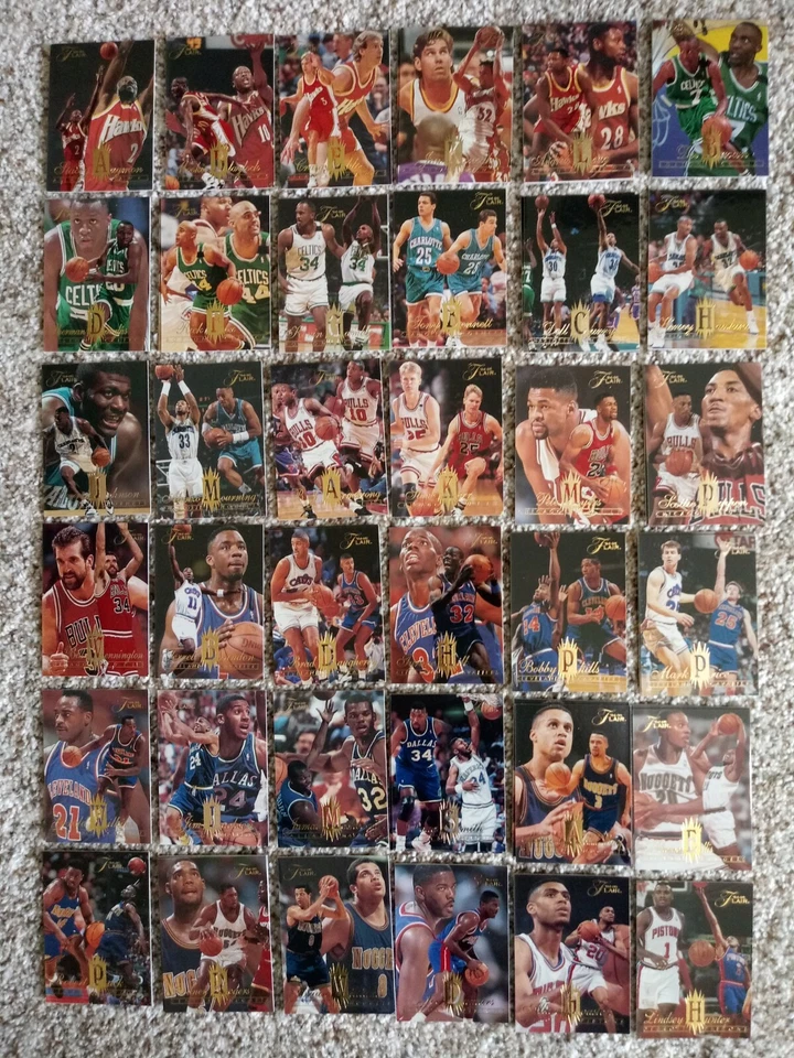 1994/95 Flair Basketball Cards. Including Insert Sets. You Choose From Dropdown. - Image 1 of 1