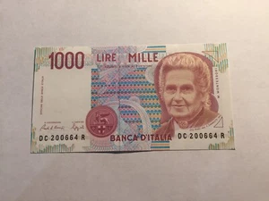 Billet Italie 1000 Lire 1990 - Picture 1 of 2