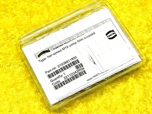 HARTING 21038811805 HAR-SPEED M12 CRIMP SLIM X-CODED 8-POLE MALE CONNECTOR - Picture 1 of 6