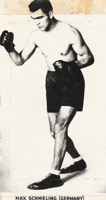 MAX SCHMELING  BOXING HOFer   BOXING NEWS PHOTOS  No.13 - Image 1 of 2