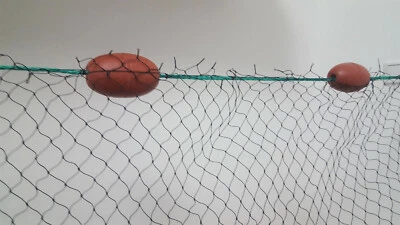 Zugnetz 3m-20m MW 25mm ohne Fangsack, Schleppnetz, Koi Karpfen, abfischen - Bild 1 von 4