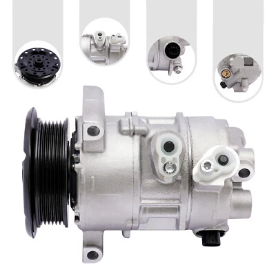 A/C Compressor w/ AC CLUTCH for Jeep Patriot Compass Dodge Caliber 2007 2008 - Image 1 of 4
