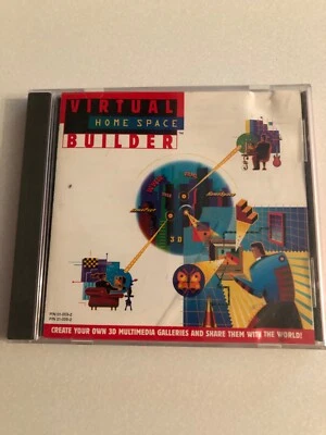 Paragraph Virtual Home Space Builder 1995 CD-Rom Rare Vintage Windows Software - Image 1 of 3