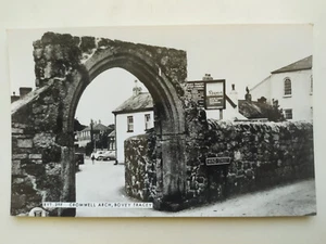 Bovey Tracey Devon Cromwell Arch Vintage Photographic Postcard - Picture 1 of 2