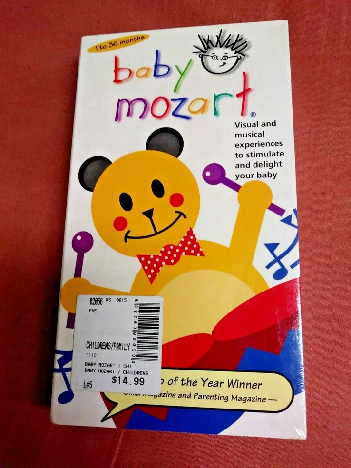 Baby Mozart (VHS, 2000, Artisan) Walt Disney Factory Sealed - Image 1 of 2