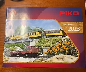 Piko G Scale Catalog New Items 2023 Mini-Promotional Product Catalog 20 Page - Picture 1 of 2
