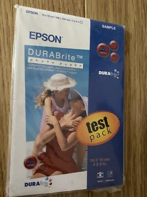 Epson DURABrite & Premium Semigloss Photo Paper Test Packs 4 x 6" / 10 x 15cm - Image 1 of 2