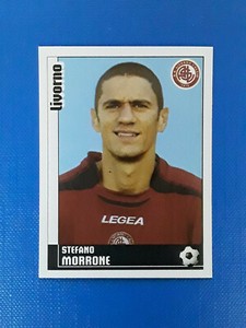 Panini Footballers 2006-07 2007 No. 212 Stefano Morrone Livorno