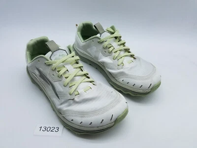 Altra Lone Peak 6 Women's Size 10.5 Trail Running Shoes White Green - Image 1 of 4