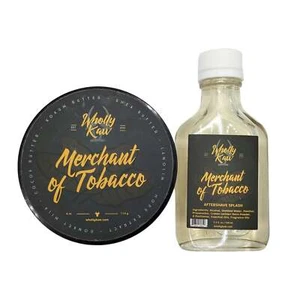 Merchant of Tobacco Shaving Soap (Tallow) and Splash - by Wholly Kaw (Used) - Picture 1 of 2