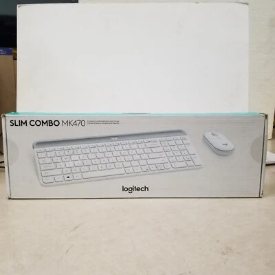 Logitech Slim Combo Keyboard And Mouse MK470 920-009443 - Image 1 of 4