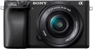 Sony Alpha 6400 mit Objektiv AF E 16-50mm 3.5-5.6 OSS PZ Body - Bild 1 von 6