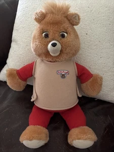 Teddy Ruxpin 1994 Bär, Bücher & Kassetten, for parts, guter Zustand Bärenfell - Bild 1 von 12