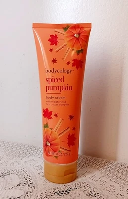 Bodycology Spiced Pumpkin Body Cream 8 Oz. w/ Moisturizing Rich Butter Complex - Image 1 of 3