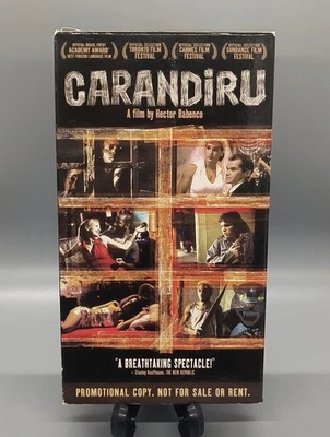 Carandiru VHS 2003 (Very Rare) HTF Promotional Screener Copy - Image 1 of 4