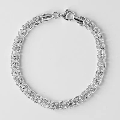 Armband Königsarmband 925 Sterling Silber Königsdesign bracelet silver fein! - Bild 1 von 4
