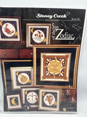 Zodiac Cross Stitch Pattern Stoney Creek Deconstructed  Book Pages - Image 1 of 4