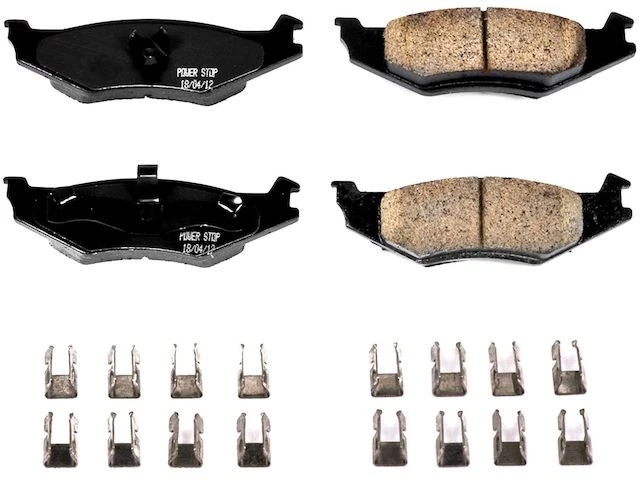 Conjunto de pastilhas de freio traseiras para 1993-1994 Dodge Intrepid RC165HM - Imagem 1 de 1