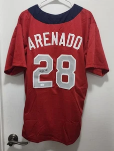 NOLAN ARENADO Signed Auto Custom Rockies National League All-Star Jersey JSA - Picture 1 of 5
