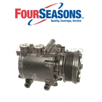 Reman Four Seasons AC Compressor for 2001-2007 Ford E-150 Econoline - Heating Ai Foto 1 de 4