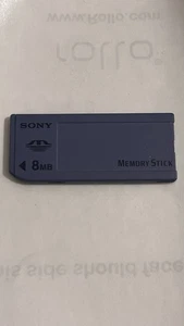 OEM SONY 8MB Magicgate MEMORY STICK Digital Camera/Camcorder Memory Card MSA-8A - Picture 1 of 3