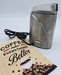 Starbucks Barista Model TSK-92133SS Coffee Bean or Spice Grinder Stainless Steel - Picture 1 of 16