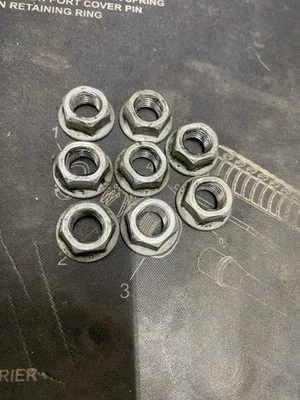 08 09 10 FORD F250 F350 6.4 AUTOMATIC TRANSMISSION TORQUE CONVERTER NUTS (8) Set - Image 1 of 4