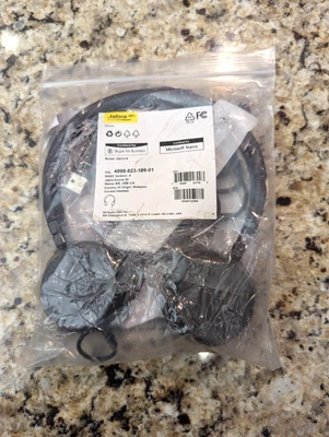 Jabra Evolve 20 Wired Headset Certified for MS Teams USB-C/A 4999-823-189 - Image 1 of 4