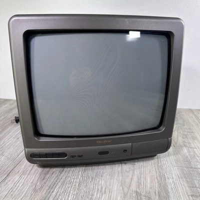 Quasar TP-1320HE 13" CRT TV Retro Gaming Tested Working - Image 1 of 4