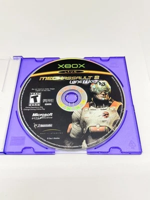 MechAssault 2: Lone Wolf (Microsoft Xbox, 2004) Disc Only - Image 1 of 4