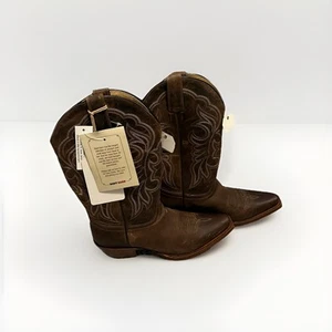 Bota Western Shyanne Mad Dog Bone marrón para mujer talla 7,5 B nueva - Imagen 1 de 8