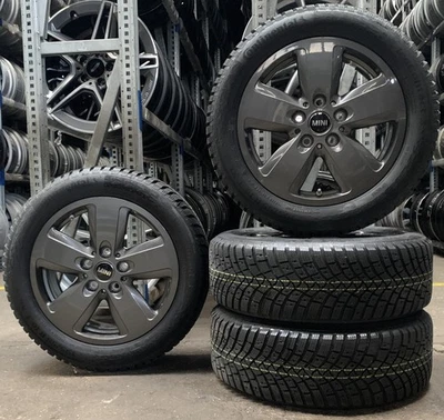 4x Original MINI Winterräder 195/55 R16 91H - für F55 F56 F57 2402 - Bild 1 von 3