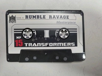 Transformers Obra Maestra SOLO MONEDA MP-15 Rumble & Ravage  Foto 1 de 4