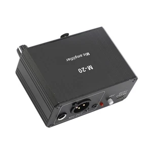 Mikrofonvorverstärker High Gain 48V Phantomspeisung XLR-Ausgang Mikrofonvor URS - Bild 1 von 22