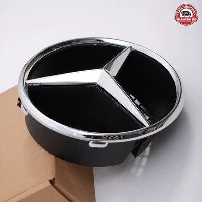 For Mercedes-Benz 2013-2018 Front Grille Star Emblem Badge  W218 E350 CLS550 NEW - Imagem 1 de 4