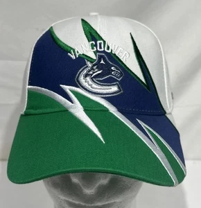 Vancouver Canucks Reebok Spike Vintage Strapback Cap Hat - Picture 1 of 9