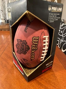 NFL Super Bowl XXVII 27 Wilson Off Football Comm Tagliabue (BALL LÄSST SICH NICHT AUFBLASEN) - Bild 1 von 8