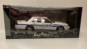 Autoart 1/18  Ford Crown Victoria Des Plaines Police 1998 # 72702/NIB - Picture 1 of 10
