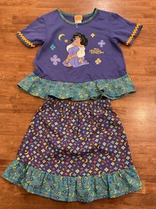 Vintage Hunchback Of Notre Dame “Esmeralda” Girls Shirt & Skirt Size 8 NWOT - Picture 1 of 8