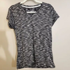 Camiseta ajustada Beverley Hills Polo Club talla mediana negra para mujer clásica preppy - Imagen 1 de 3