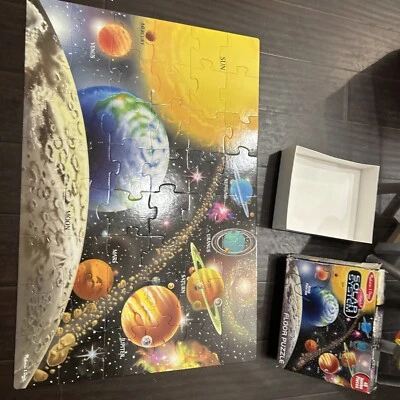 Rompecabezas de piso Melissa & Doug sistema solar 48 piezas Foto 1 de 3