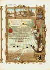 Maritimes de Bruges 1904 Seehafen Belgien 500 Francs Nordsee Gründeraktie TALON