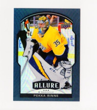 2020-21 Upper Deck Allure Pekka Rinne #4 Black Rainbow Nashville Predators