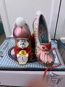 Irregular Choice - White Rabbit - Alice In Wonderland - Size 6.5(40) - BNIB - Imagen 1 de 5
