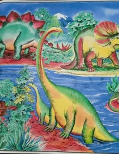 Dinosaur Imperial Wallpaper Border 5 yds x 13 in. Jurrasic Room changer! - Picture 1 of 10
